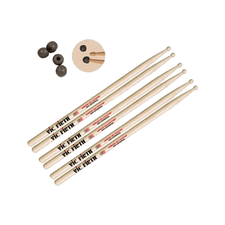 VIC FIRTH Pack 3 paires SD1 + Practice Tips