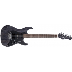 MICHAEL KELLY 63OP Faded Black - Guitare électrique - finition Faded Black