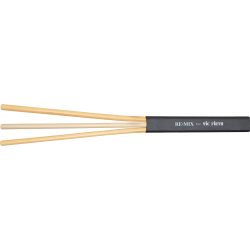 VIC FIRTH RE.MIX Brushes, Rattan/Birch