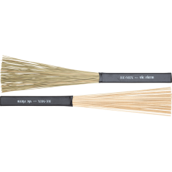 VIC FIRTH RE.MIX Brushes, 2-pair combo pack (Grass & Birch)