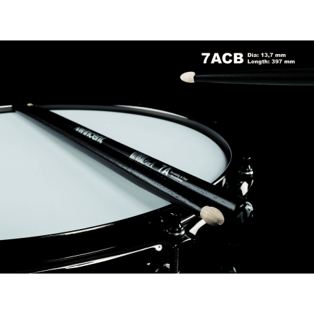 WINCENT Baguettes Hickory 7ACB noires