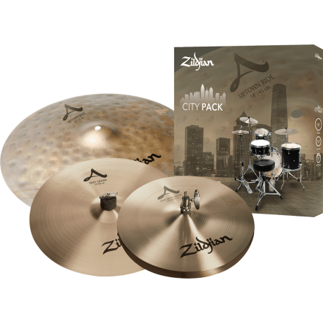 ZILDJIAN Pack City 12"- 14"- 18"