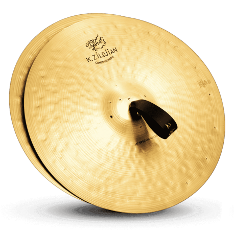 ZILDJIAN 18" K CONST. SPEC SELECT MED HEAVY PAIR W/PADS, STRAPS & BAG