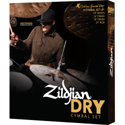 ZILDJIAN Pack K Custom Special Dry 14"- 16"- 18"- 21"