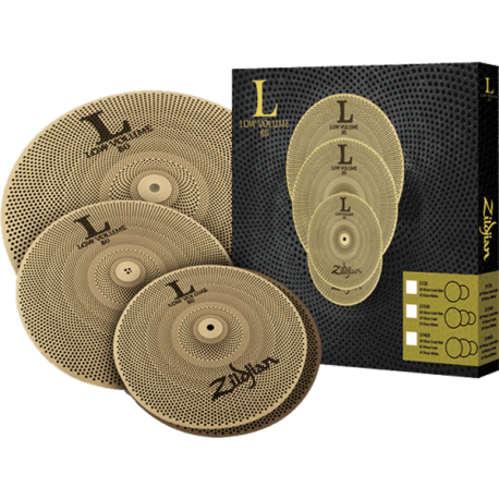 ZILDJIAN Pack low volume 13"-14"-18"