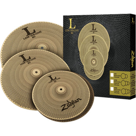 ZILDJIAN Pack low volume 14"-16"-18"