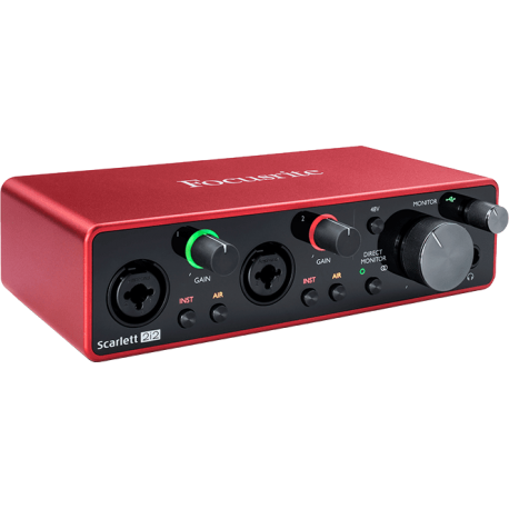 FOCUSRITE Scarlett 2i2 3ème génération