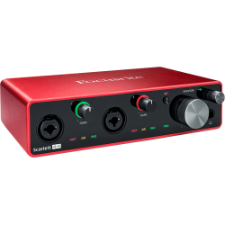 FOCUSRITE Scarlett 4i4 3ème génération