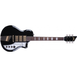 SUPRO 1275JB Tri Tone - Guitare électrique - Finition noire