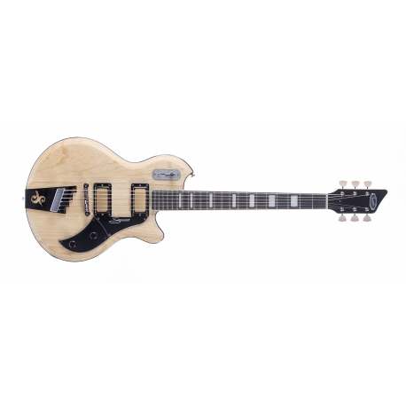 SUPRO 1296AN Silverwood - Guitare élecrtique - Finition Naturelle