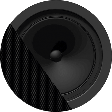 AUDAC Plafonnier 8" - 20W - 100V - Noir