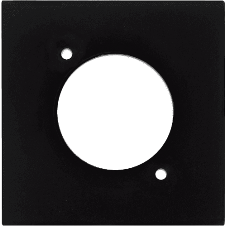 AUDAC Plastron 45x45 - D-Size Noir