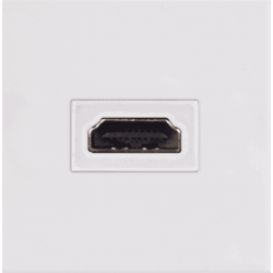AUDAC Plastron 45x45 - HDMI Blanc