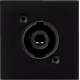 AUDAC Plastron 45x45 - Speakon Noir