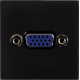 AUDAC Plastron 45x45 - SVGA Noir