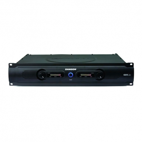 SAMSON SERVO 600 - Ampli stéréo 2x 300W classe AB - rack 2U