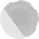 AUDAC Grille opt. pour CIRA8 - Blanc