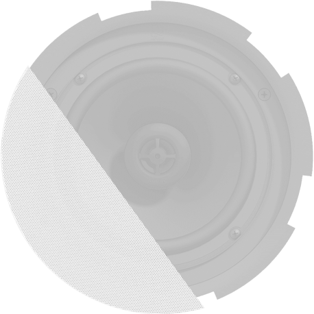 AUDAC Grille opt. pour CIRA8 - Blanc