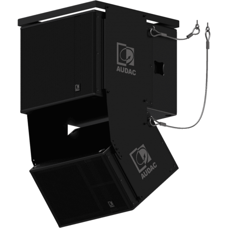 AUDAC Support plafond pour 1x FX3.15+1x FX1.18