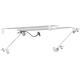 AUDAC Fixation plafond NOBA8 - Blanc