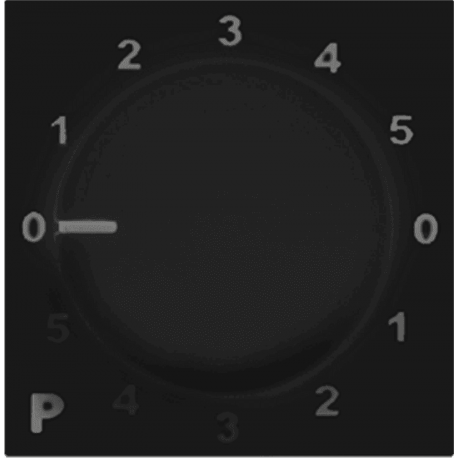 AUDAC Plastron 45x45 sélect. Prog. 100V Noir