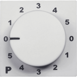 AUDAC Plastron 45x45 sélect. Prog. 100V Blanc