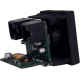 AUDAC Plastron 45x45 mic/RJ45 Noir