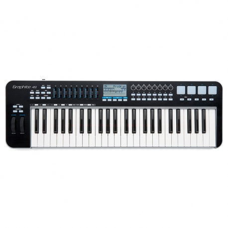 SAMSON GRAPHITE 49 - Clavier maître 49 notes et surface de contrôle - port midi et USB