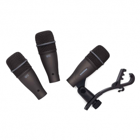 SAMSON DK703 - Pack 3 microphones dynamiques pour batterie - en étui