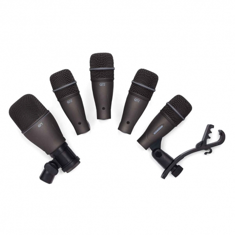 SAMSON DK705 - Pack 5 microphones dynamiques pour batterie - en étui