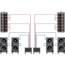 HK AUDIO Système complet 12x C8, 8x Csub 118