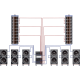 HK AUDIO Système complet 18x C8, 12x Csub 118