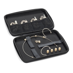 SAMSON DE10X - Microphone casque à électret omnidirectionnel - beige - avec étui