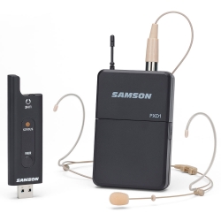 SAMSON XPD2 HEADSET - Système micro-casque sans fil USB 2.4Ghz - Compatible Mac, PC, iOs & SAMSON EXPEDITION avec port USB