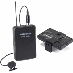 SAMSON GO MIC MOBILE LAVALIER - Système sans fil stéréo avec récepteur autonome pour Smartphones et APN - Micro Main