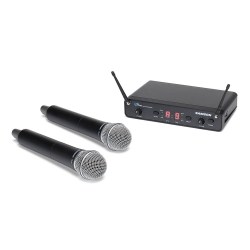 SAMSON CONCERT 288 HANDHELD - Ensemble UHF double microphone à main - bande de fréquence "H" (470-518 MHz)