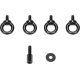 MACKIE Anneaux de fixation pour séries SRM et C