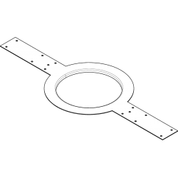 QSC SYSTEMS Bride montage placo. AC-C4T (par 6)
