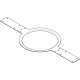 QSC SYSTEMS Bride montage placo. AC-C6T (par 6)