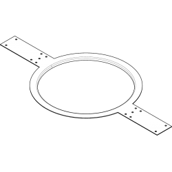QSC SYSTEMS Bride montage placo. AC-C8T (par 6)