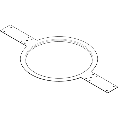 QSC SYSTEMS Bride montage placo. AC-C8T (par 6)