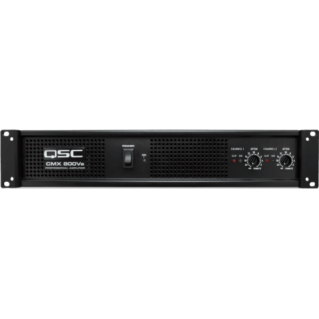 QSC SYSTEMS Ampli. 2x 500W/8Ohms 2300W/100V
