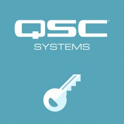 QSC SYSTEMS Q-SYS CORE110 LICENCE SCRIPT/CONTRÔLE