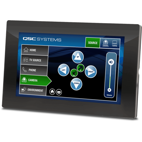 QSC SYSTEMS Ecran de contrôle 4,7" Q-Sys (PoE) mural