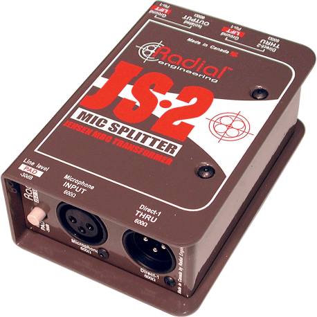 RADIAL ENGINEERING Splitter 1 entrée/2 sorties