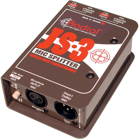 RADIAL ENGINEERING Splitter 1 entrée/3 sorties