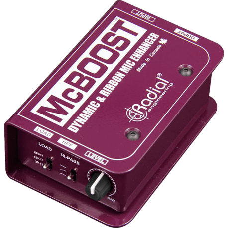 RADIAL ENGINEERING Booster de signal micro de classe A 25dB