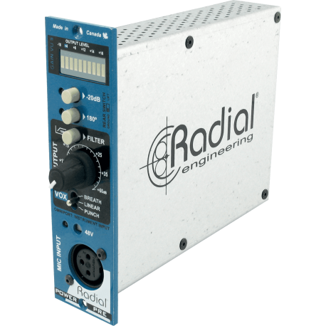 RADIAL ENGINEERING Préampli microphone format 500