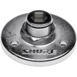 SHURE Flasque de montage chromée petit diamètre