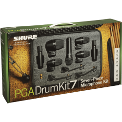 SHURE Mallette 7 micros batterie